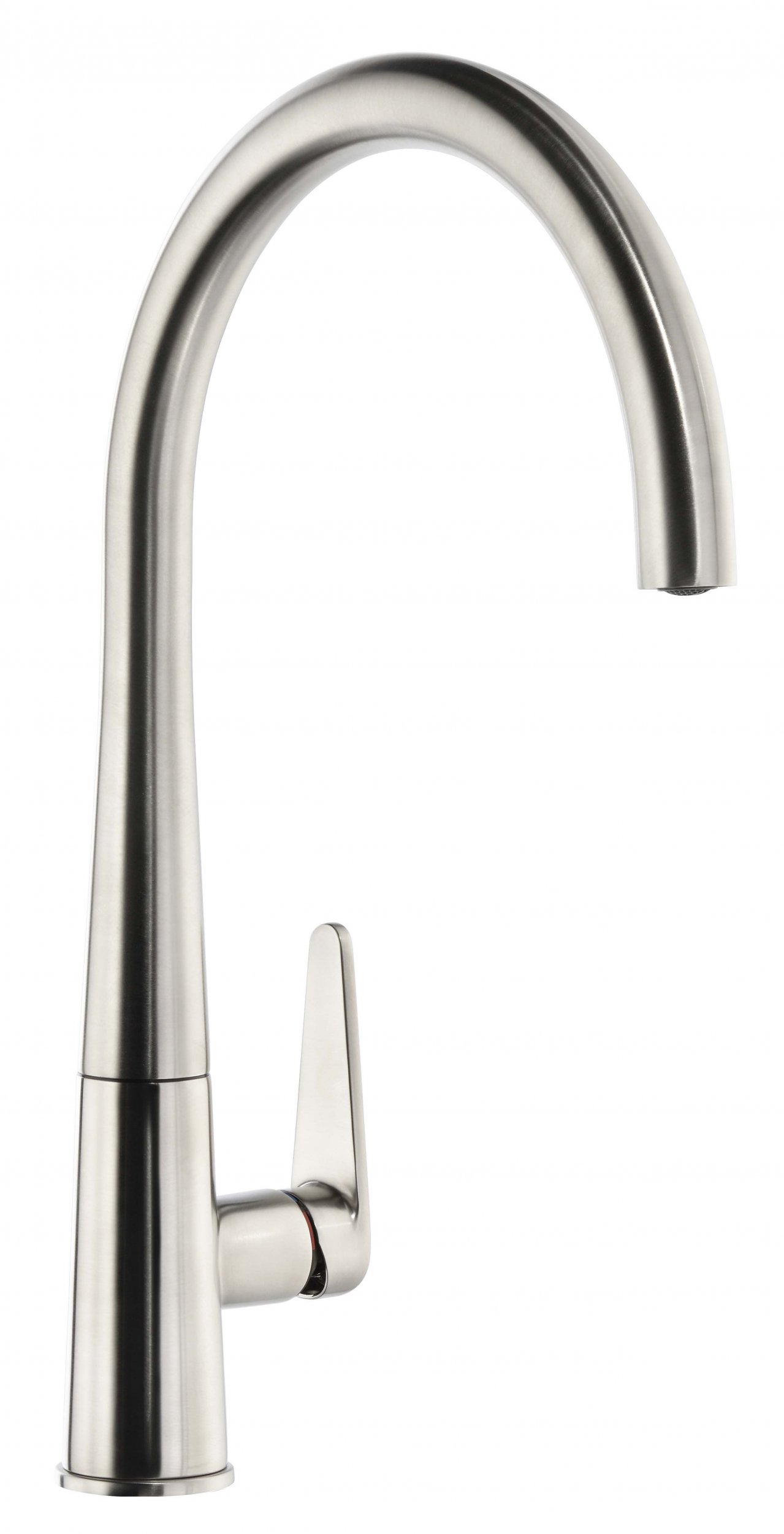 Abode Coniq R Single Lever Mixer Tap Brushed Nickel Purity Kitchens 3985