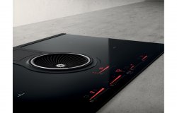 Elica NikolaTesla One 85cm Induction Hob (Recirculating) - Black