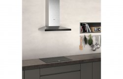 Neff N50 D64QFM1N0B 60cm Slim Pyramid Chimney Hood - St/Steel