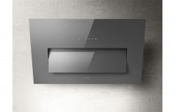 Elica Bloom 85cm Chimney Hood - Grey Glass