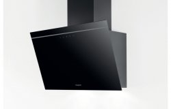 Hotpoint PHVP 62F LT K 60cm Angled Chimney Hood - Black