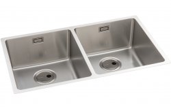 Abode Matrix R15 2B 700mm Undermount/Inset Sink - St/Steel