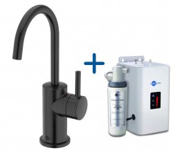 InSinkErator FH3010 Hot Water Tap & Neo Tank - Velvet Black