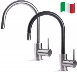 Prima+ Tiber Single Lever Mixer Tap w/Pull Out - St/Steel