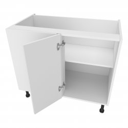Chippendale by Omega 1000mm Highline Corner Base Unit with 500mm Door Left Hand - (Self Assembly)