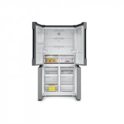 Bosch Series 4 KFN96VPEAG F/S Frost Free 4 Door Fridge Freezer - Metallic Silver