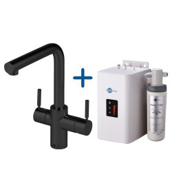 InSinkErator 3N1 L Shape Tap Neo Tank & Filter Pack - Velvet Black