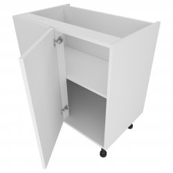 Chippendale by Omega 900mm Highline Corner Base Unit with 450mm Door Left Hand - (Self Assembly)