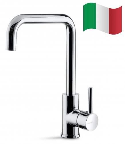 Prima+ Riace Single Lever U-Shaped Mixer Tap - Chrome