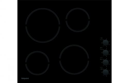 Hotpoint HR 619 CH 60cm Ceramic Hob - Black