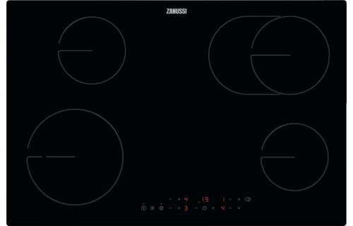 Zanussi ZHRN883K 80cm Electric Hob - Black