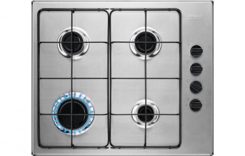 Zanussi ZGNN640X 60cm Gas Hob - St/Steel