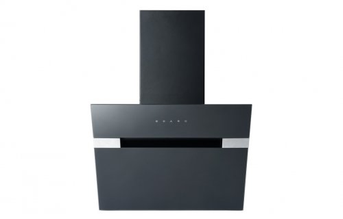 Prima Angled Chimney Hood Chimney Extension - Black