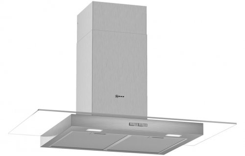 Neff N30 D94GBC0N0B 90cm Flat Glass Chimney Hood - St/Steel