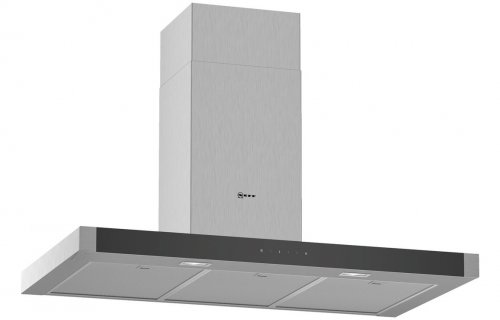 Neff N50 D94BHM1N0B 90cm Box Design Chimney Hood - St/Steel