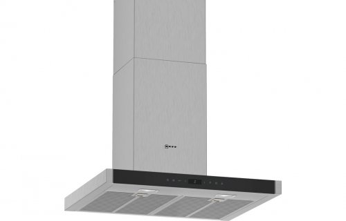 Neff N70 D65BMP5N0B 60cm Box Design Chimney Hood - St/Steel