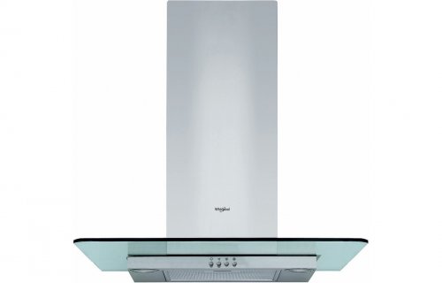 Whirlpool WHFG 64 F LM X 60cm Flat Glass Chimney Hood - St/Steel