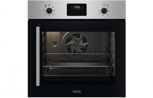 Zanussi ZOCNX3XR B/I Side Opening RHH Single Electric Oven - St/Steel