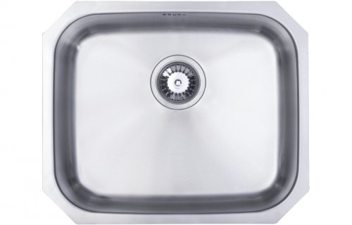 Prima 1B Large Undermount Sink - Polished Steel