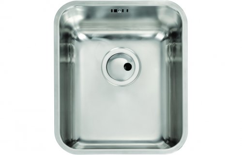 Abode Matrix R50 1B 340mm Undermount Sink - St/Steel