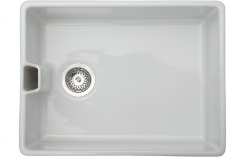 Prima 1B Belfast Fire Clay Sink - White