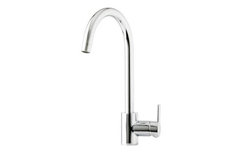 Prima Soho Single Lever Swan Neck Mixer Tap - Chrome