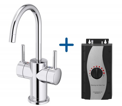 InSinkErator FHC3010 Hot/Cold Water Mixer Tap & Standard Tank - Chrome