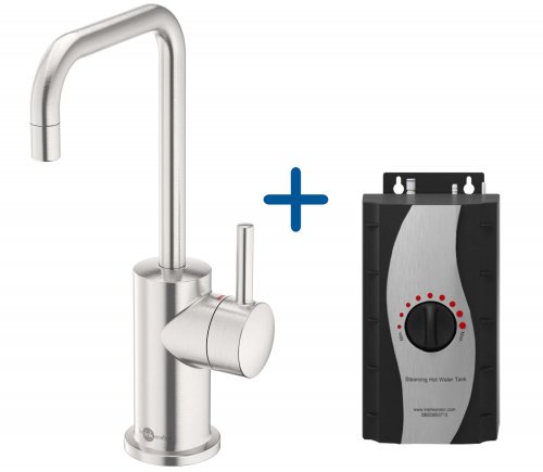 InSinkErator FH3020 Hot Water Tap & Standard Tank - Brushed Steel