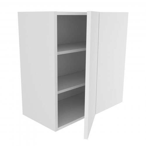 Chippendale by Omega 600mm Corner Wall Unit Right Hand Blank - (Self Assembly)
