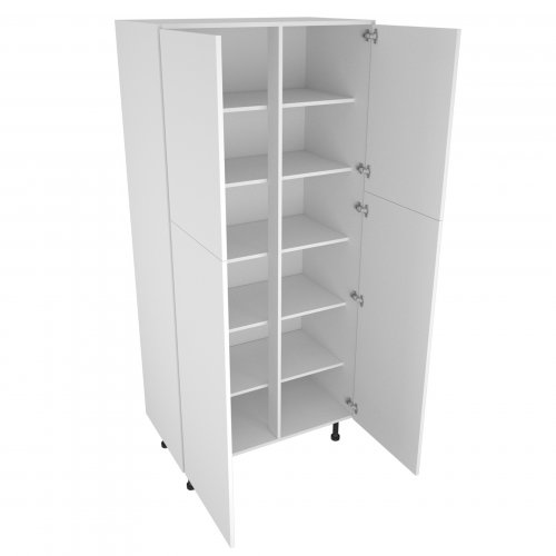 Chippendale 1000mm Double Larder Tall Unit - (Self Assembly)