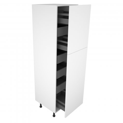 Chippendale 400mm Type 1 Larder Pull Out Unit with 3 Pan Drawers & 4 Internal Drawers - (Self Assembly)