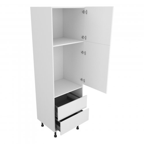 Chippendale by Omega 600mm Type 2 Fridge/Freezer Housing Unit Right Hand - (Self Assembly)