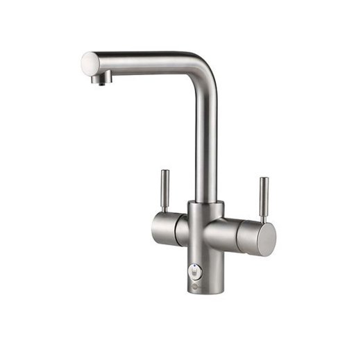 InSinkErator 4N1 L Shape Tap Only - Brushed Steel